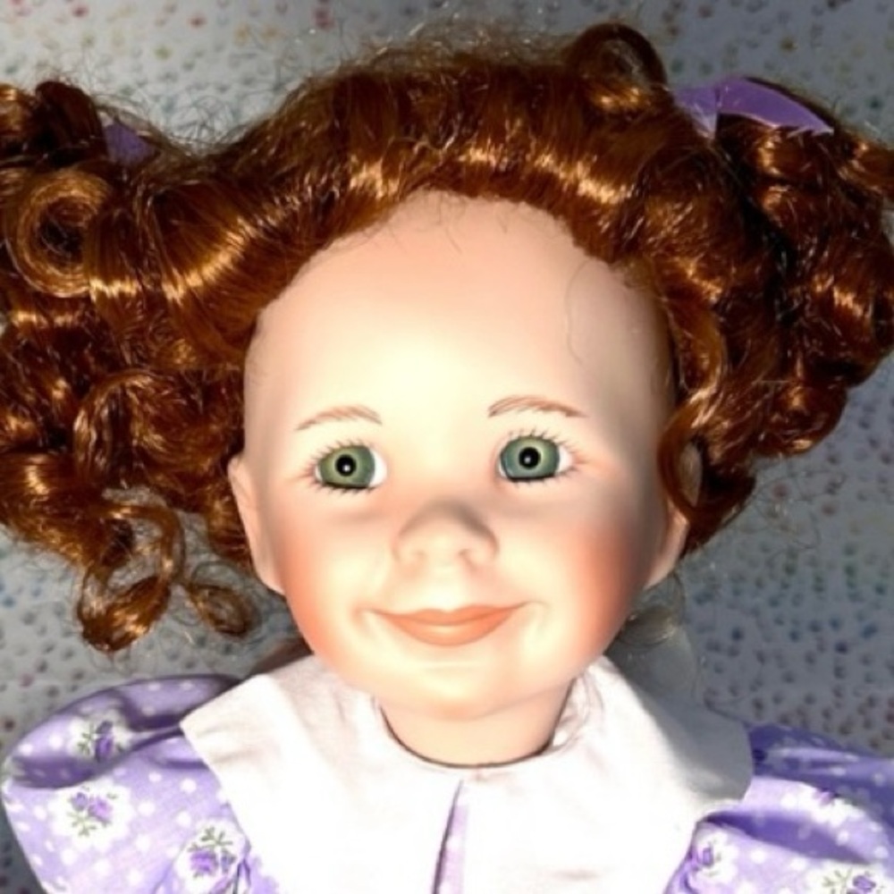 Vintage Ashton-Drake Galleries Hand-painted, Handcrafted, Porcelain Doll - Picture 2 of 8